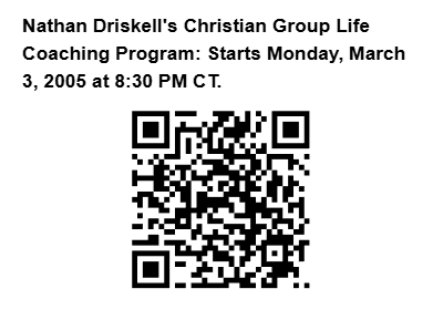 QR Code for purchasing Christian Group Life Coaching.