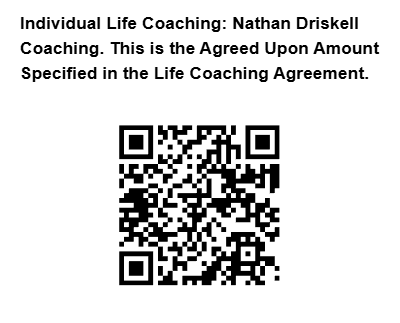 QR Code for paying for Individual Life Coaching.