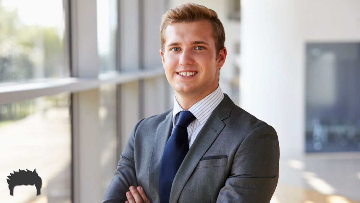 A man, smiling, ready to begin new challenges.